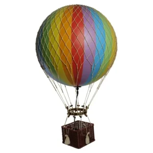 Hot Luftballon 42Cm, Rainbow - Led Lys Lamper