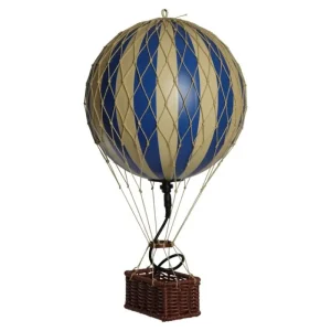 New Luftballon 18Cm, Blue - Led Lys Lamper