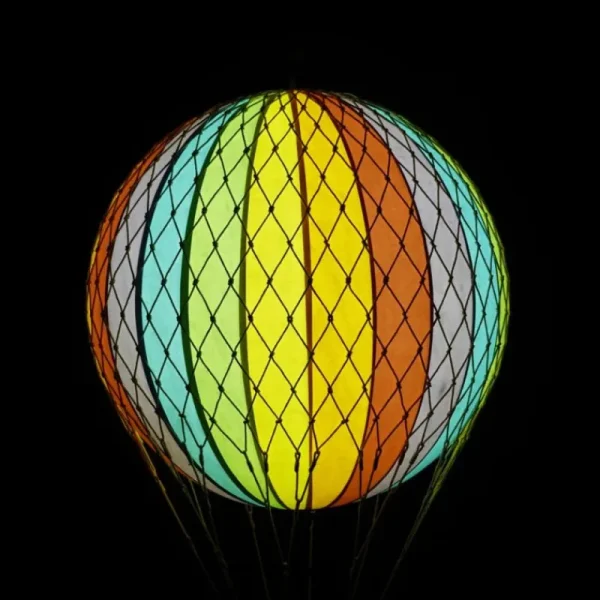 Hot Luftballon 42Cm, Rainbow - Led Lys Lamper