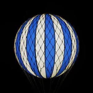 New Luftballon 18Cm, Blue - Led Lys Lamper