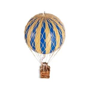 Hot Luftballon 8,5Cm, Blue Uroer Og Ophæng