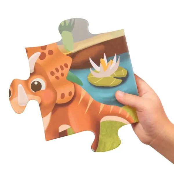 Shop Toys Gulvpuslespil - Dino, 48 Brikker Puslespil