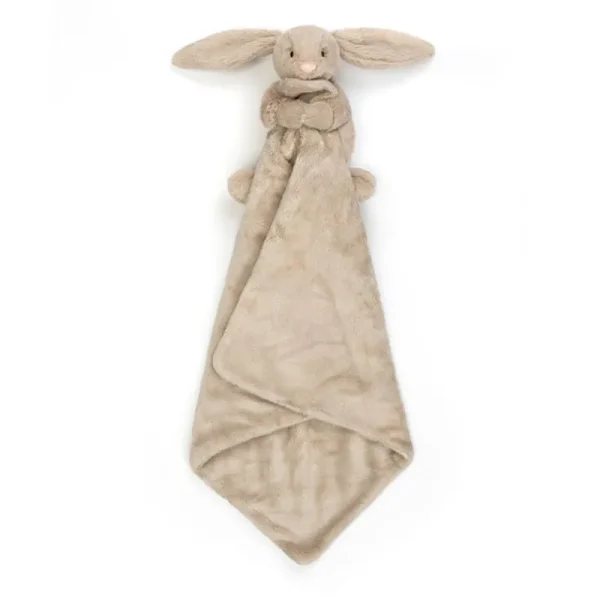 Fashion Baby Bashful Kanin, Beige Nusseklud Jellycat