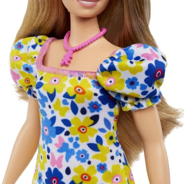 Clearance Fashionista Doll Yellow Blue Floral (Ds) Alle Dukker