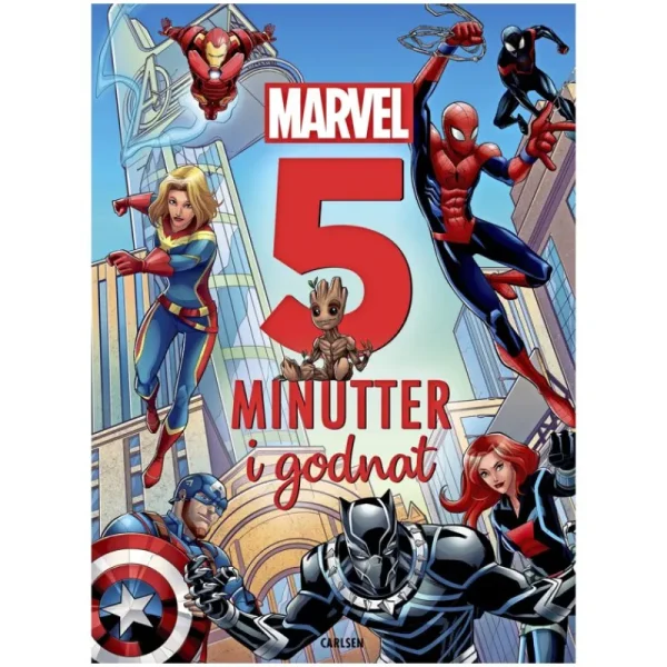 Outlet Bog Fem Min I Godnat - Marvel Disneybøger