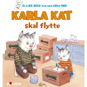 New Bog Karla Kat Skal Flytte Hojtlaesningsbøger