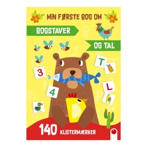 Shop Bog Min Forste Bog Om Bogstaver Og Tal - Bjorn Opgavebøger