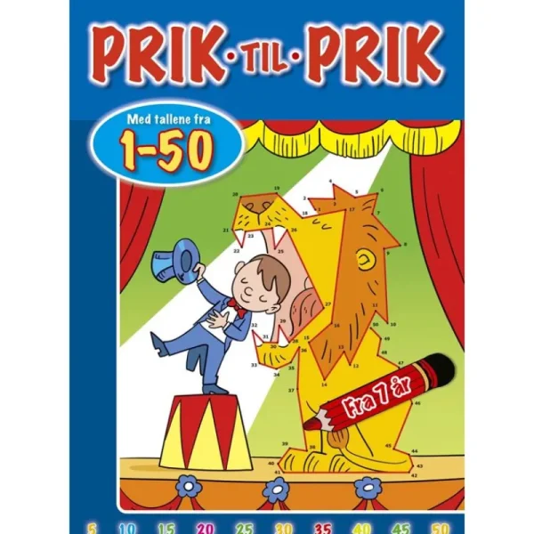 New Bog Prik Til Prik: 1-50, Cirkus Opgavebøger