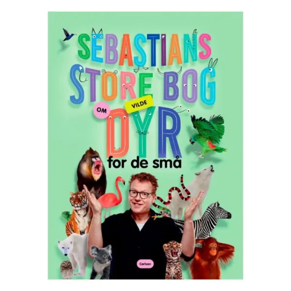 Cheap Bog Sebastians Store Bog Om Vilde Dyr Hojtlaesningsbøger