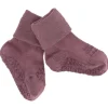 Clearance Bambus Non-Slip Sokker 6-12Mdr. - Misty Plum Kravletid