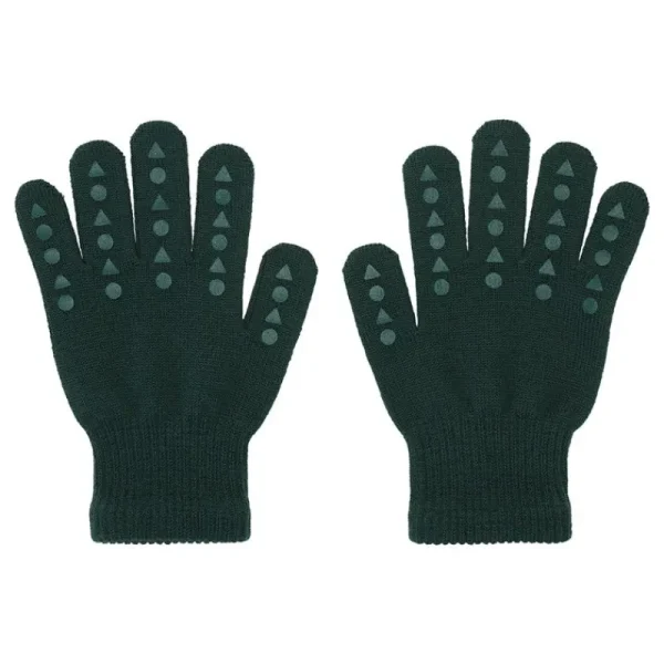 Cheap Uld Non-Slip Handsker 2-3Ar - Green Kravletid