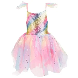 Best Sale Rainbow Fairy Kjole, Str.3-4Ar Udklædning & Tilbehør