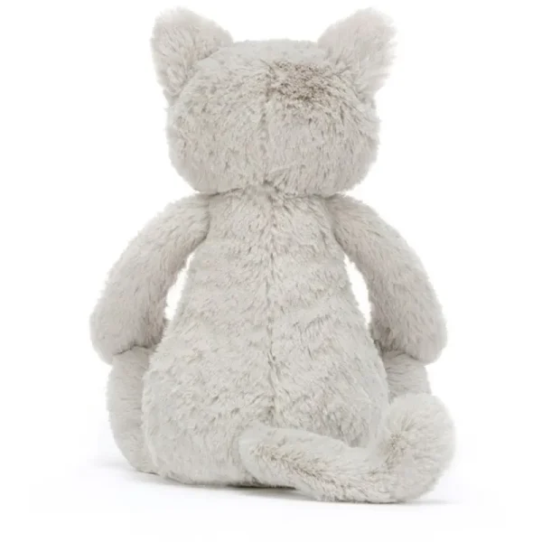 Store Bashful Grey Kitty Original Alle Bamser