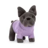 Best Sale Sweater Fransk Bulldog, Lilla 19 Cm Alle Bamser