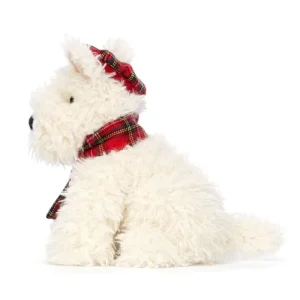 Store Winter Warmer Munro Scottie Hund, 21 Cm Jellycat