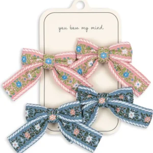 Hot Konges Slojd 4Pk Ribbon Bow Hair Clips Hårpynt