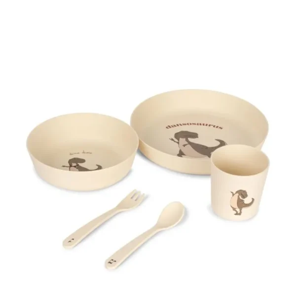 Fashion Konges Slojd Pla Dinner Set, Dansosaurus Service