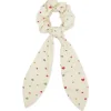 Cheap Konges Slojd Schrunchie Scarf, Multi Heart Hårelastikker