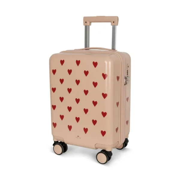 Sale Konges Slojd Travel Suitcase, Hearts Kufferter