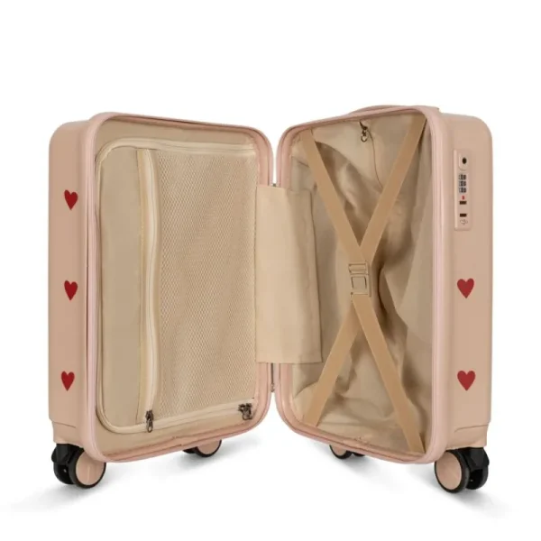 Sale Konges Slojd Travel Suitcase, Hearts Kufferter