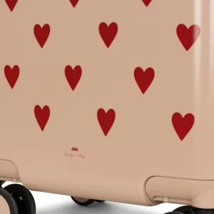 Sale Konges Slojd Travel Suitcase, Hearts Kufferter