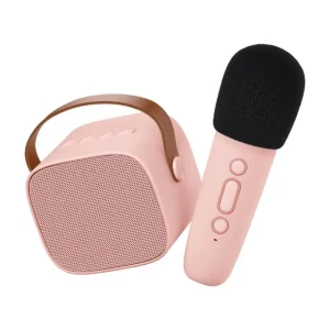 Fashion Bluetooth Hojtaler Og Mikrofon, Rose Musik