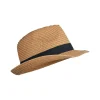 Cheap Doro Fedora Hat Str.5-9Ar, Brown/Black Hatte Og Kasketter