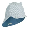 New Gorm Venbar Solhat Str.1-2Ar, Stripe/Blue Hatte Og Kasketter