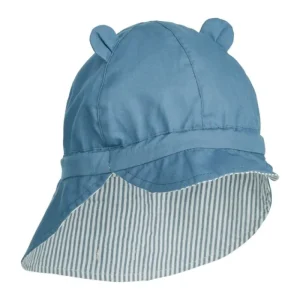 Online Gorm Vendbar Solhat Str.6-9Mdr, Stripe/Blue Hatte Og Kasketter