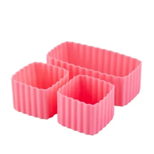 Online 3Pk 'Bento Cups', Strawberry Madpakken