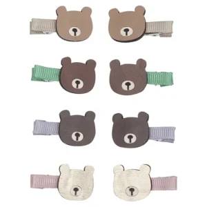 Outlet 8 Harclips - Mini Billy Bear Hårelastikker