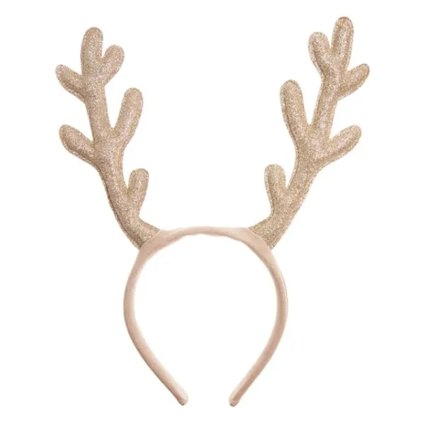 Online Harbojle - Glitter Antlers Christmas Hårpynt