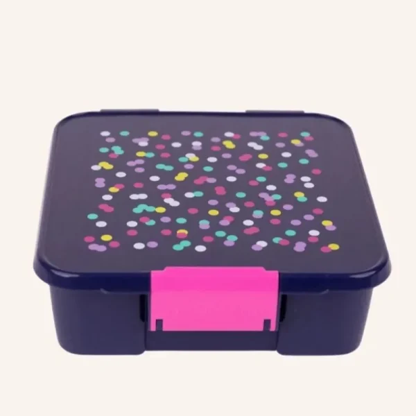 Fashion Bento Three Lunch Box - Confetti Madpakken