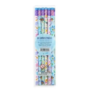 Clearance Graphite Pencils 12Stk. Mermaid Magic Tegn & Mal