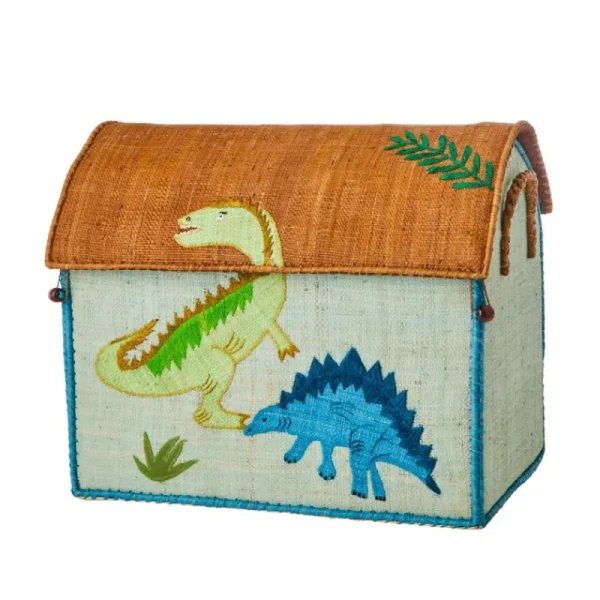 Flash Sale Raffia Mellem Opbevaringshus - Dino Opbevaring