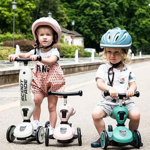 Hot Scoot&Ride Løbehjul Highwaykick 1 Forest Løbecykler, Løbehjul & Cykelhjelme