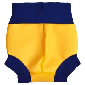 Shop Badebukser Str. 0-3Mdr, Yellow/Navy Badetøj